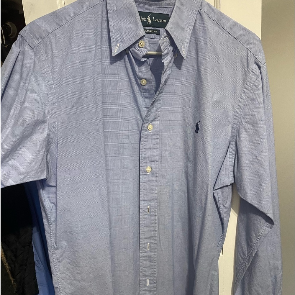 Ralph Lauren 15 1/2 dress shirt, EUC